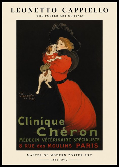 Leonetto Cappiello Clinique Chéron No1 - Poszter