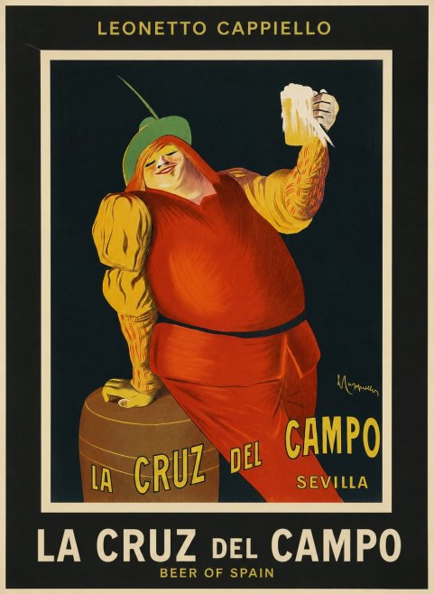 Leonetto Cappiello La Cruz Del Campo No1 - Poszter