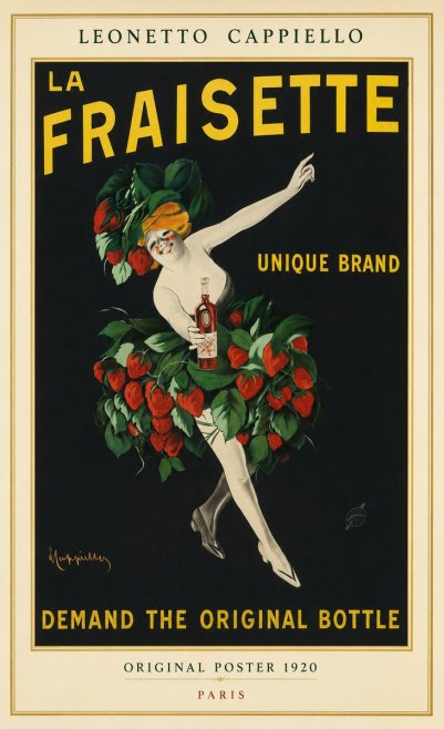 Leonetto Cappiello La Fraisette No1 - Poszter