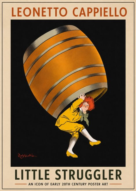 Leonetto Cappiello Little Struggler No4 - Poszter