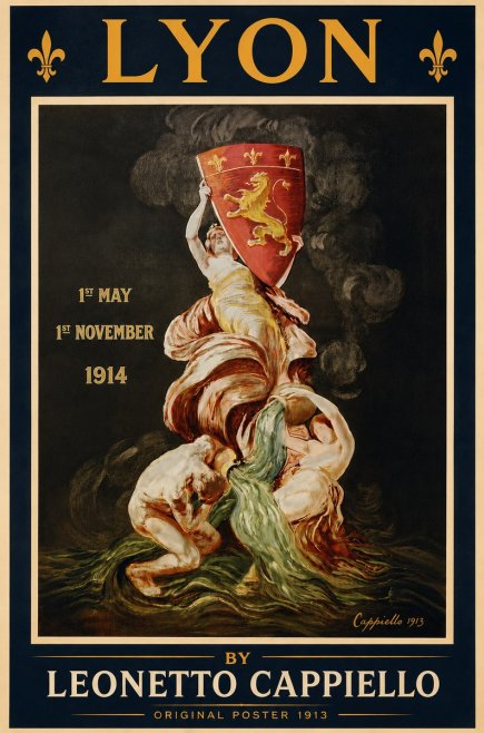 Leonetto Cappiello Lyon No3 - Poszter