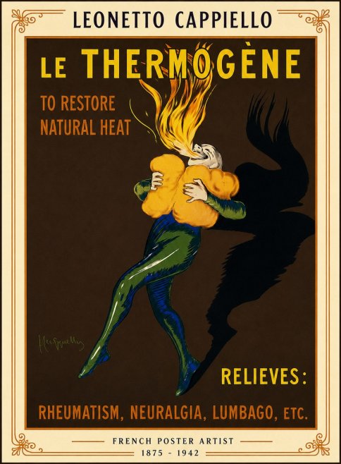 Leonetto Cappiello Le Thermogène No5 - Poszter
