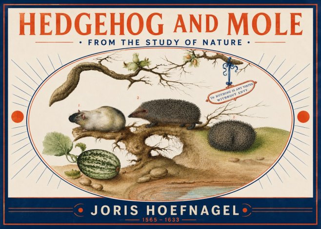 Joris Hoefnagel Hedgehog and Mole No3 - Poszter