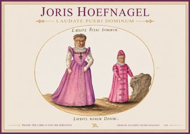 Joris Hoefnagel Laudate Pueri Dominum No1 - Poszter