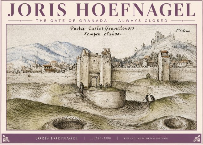 Joris Hoefnagel The Gate of Granada - Always Closed No3 - Poszter