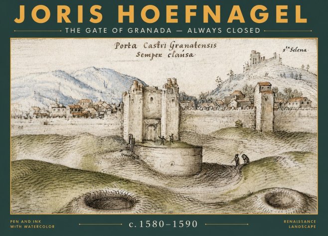 Joris Hoefnagel The Gate of Granada - Always Closed No5 - Poszter