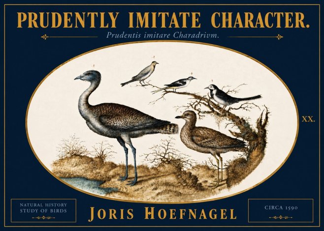 Joris Hoefnagel Prudently Imitate Character. No5 - Poszter