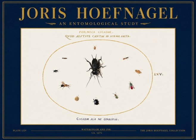 Joris Hoefnagel Formica Cicadae No3 - Poszter