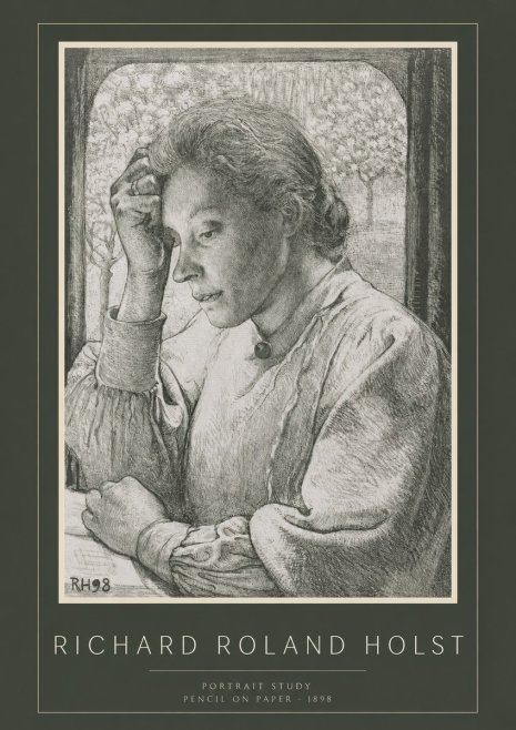 Richard Roland Holst Portrait Study No2 - Poszter