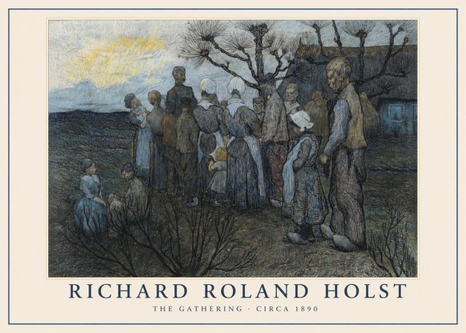 Richard Roland Holst The Gathering No1 - Poszter