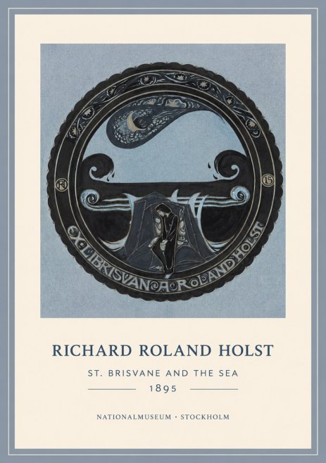 Richard Roland Holst St. Brisvane and the Sea No1 - Poszter