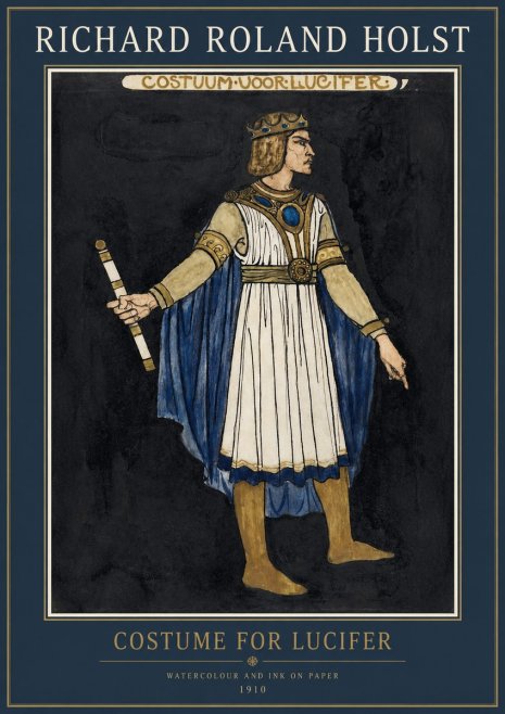 Richard Roland Holst Costume for Lucifer No2 - Poszter