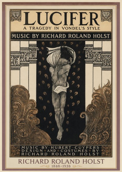 Richard Roland Holst Lucifer Treurspel Van Vondel No2 - Poszter