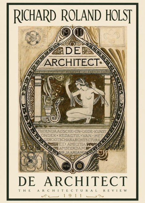 Richard Roland Holst De Architect No2 - Poszter