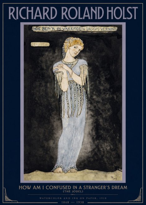 Richard Roland Holst How Am I Confused in a Stranger's Dream No2 - Poszter