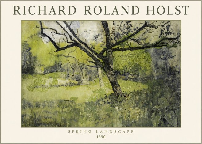 Richard Roland Holst Spring Landscape No1 - Poszter