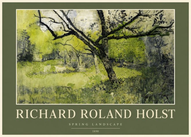 Richard Roland Holst Spring Landscape No2 - Poszter
