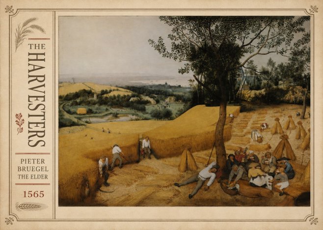 Pieter Bruegel The Harvesters II No2 - Poszter