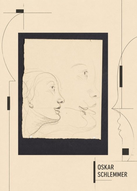 Oskar Schlemmer Profile Studies No6 - Poszter
