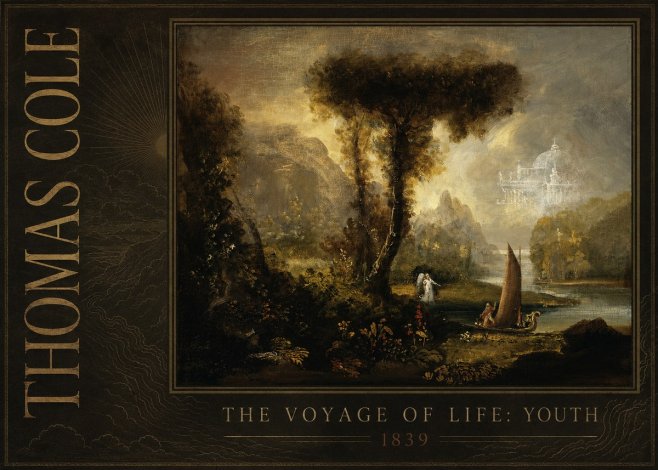 Thomas Cole The Voyage of Life: Youth II No3 - Poszter