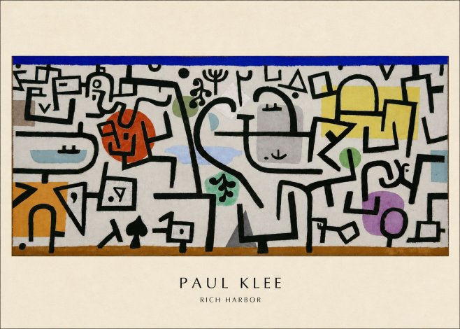 Paul Klee Rich Harbor No5 - Poszter