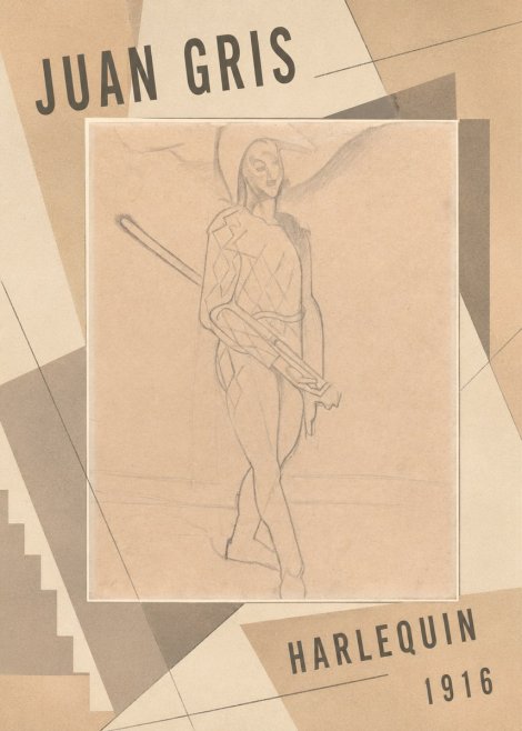 Juan Gris Harlequin No2 - Poszter