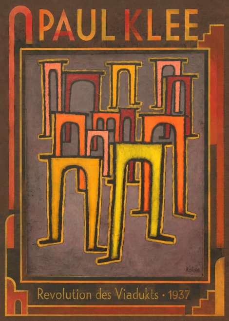 Paul Klee Revolution Des Viadukts No1 - Poszter