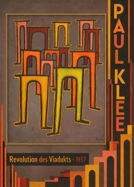 Paul Klee Revolution Des Viadukts No3 - Poszter