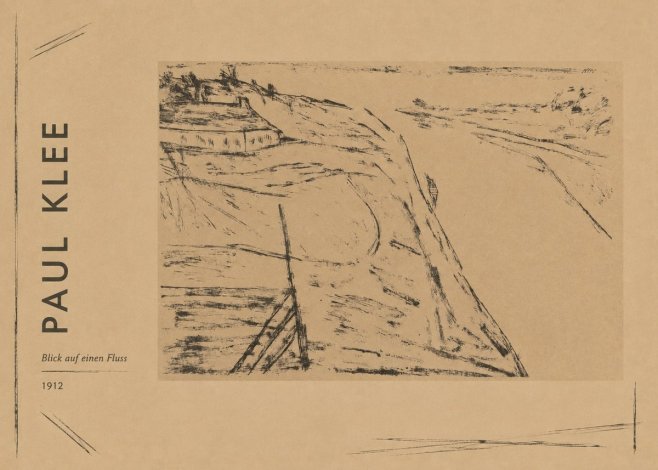 Paul Klee Blick Auf Einen Fluss No2 - Poszter