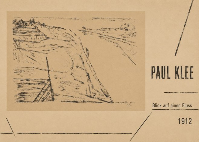 Paul Klee Blick Auf Einen Fluss No5 - Poszter