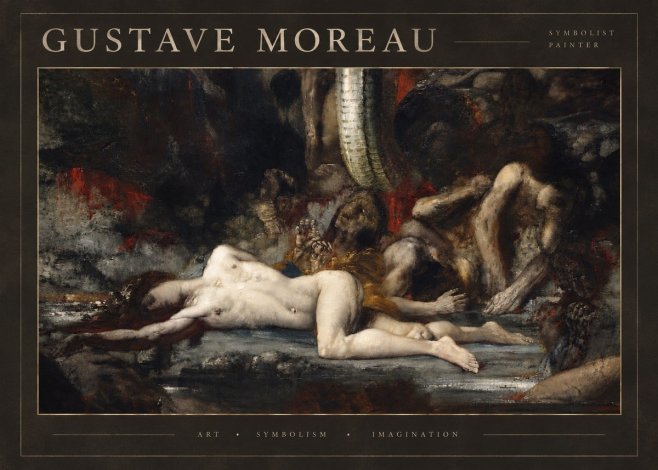 Gustave Moreau Despair No4 - Poszter