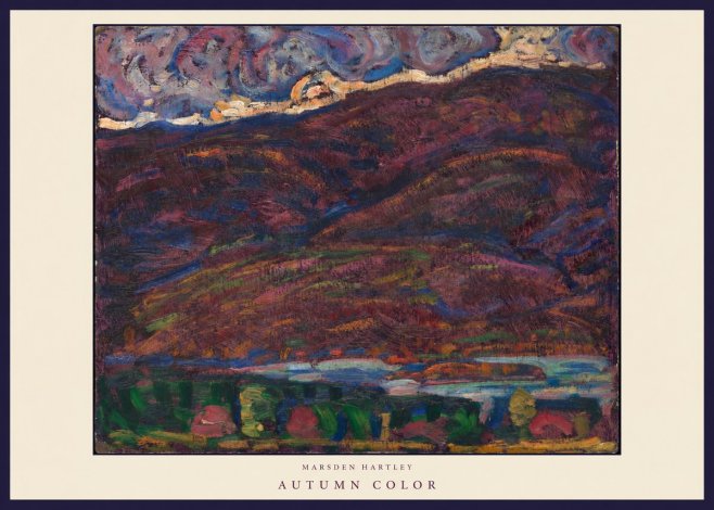 Marsden Hartley Autumn Color No6 - Poszter