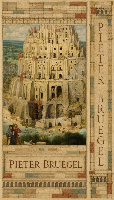 Pieter Bruegel The Tower of Babel IV No6 - Poszter