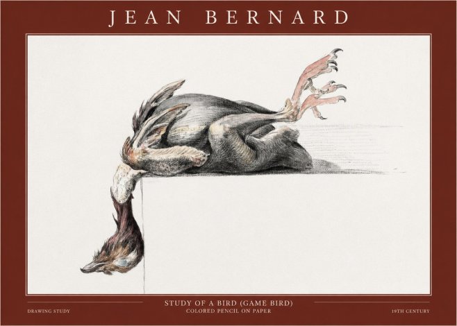 Jean Bernard Stillness No4 - Poszter