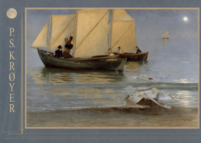 P.S. Krøyer A Ray Washed Ashore No3 - Poszter