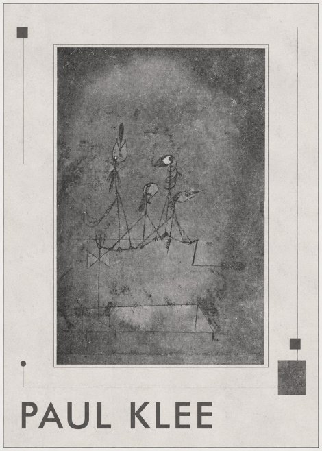 Paul Klee Group of Figures No1 - Poszter