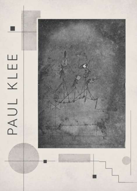 Paul Klee Group of Figures No2 - Poszter