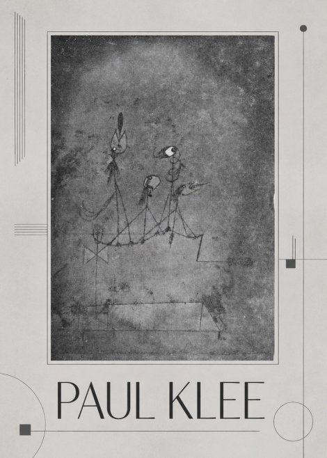 Paul Klee Group of Figures No4 - Poszter