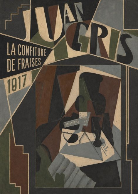 Juan Gris La Confiture De Fraises No5 - Poszter