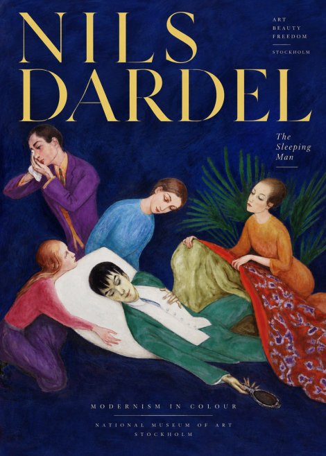 Nils Dardel The Sleeping Man No3 - Poszter