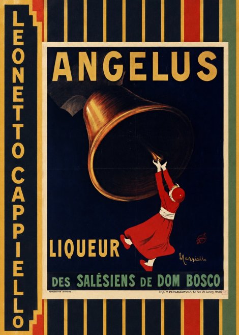 Leonetto Cappiello Angelus Liqueur No5 - Poszter
