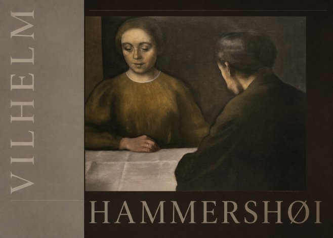 Vilhelm Hammershøi A Conversation No3 - Poszter