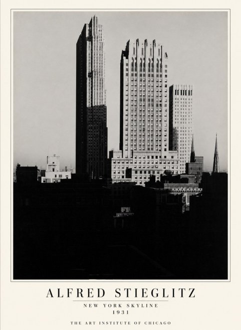 Alfred Stieglitz New York Skyline No1 - Poszter