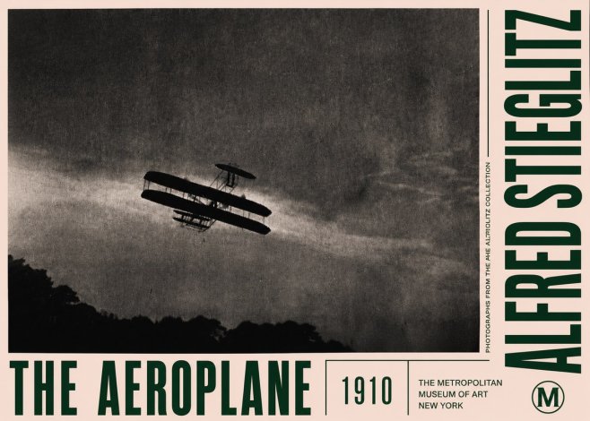 Alfred Stieglitz The Aeroplane No4 - Poszter