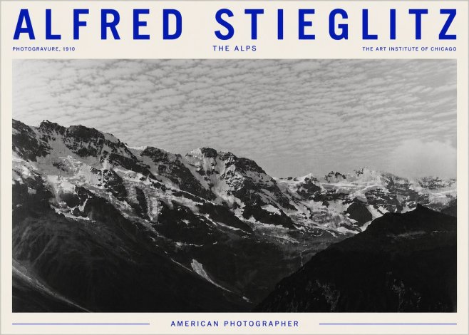 Alfred Stieglitz The Alps No5 - Poszter