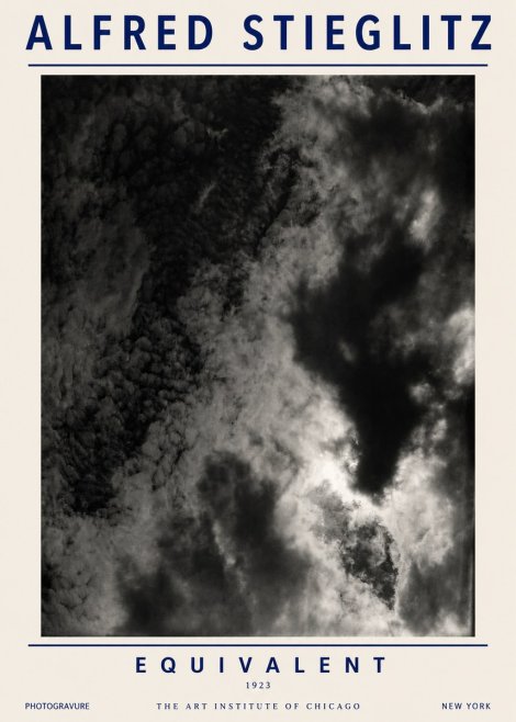 Alfred Stieglitz Equivalent V No3 - Poszter