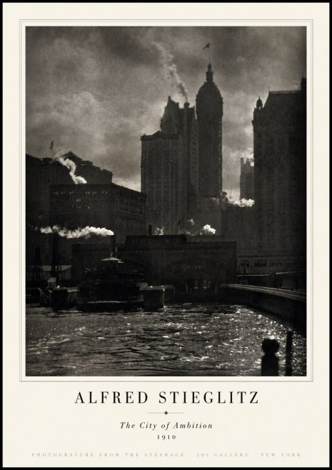 Alfred Stieglitz The City. New York No5 - Poszter