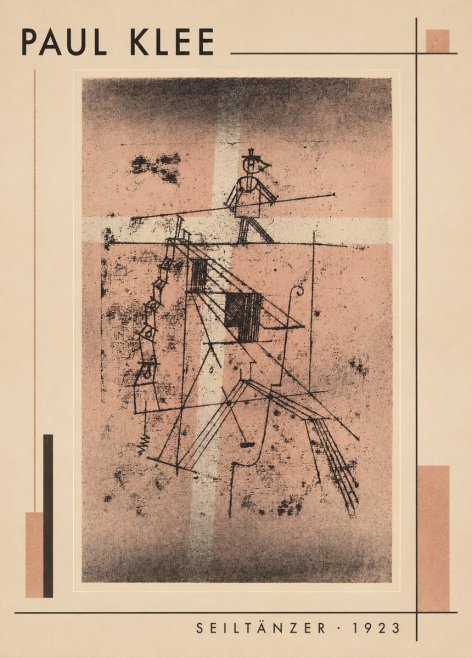 Paul Klee Seiltänzer III No1 - Poszter