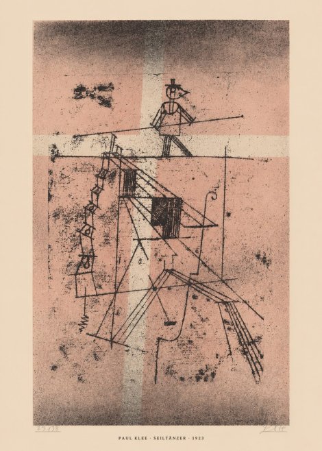 Paul Klee Seiltänzer III No6 - Poszter