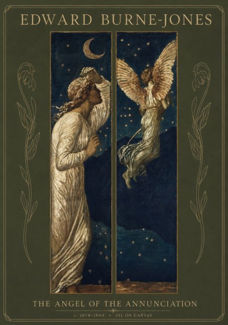 Edward Burne-Jones The Angel of the Annunciation No3 - Poszter